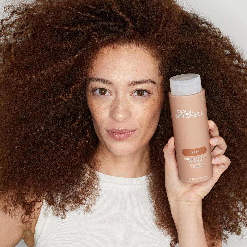 Paul Mitchell Color Protect Shampoo, Prevents Fade + Adds Shine, For Color-Treated Hair, 10.14 fl. oz - Image 5