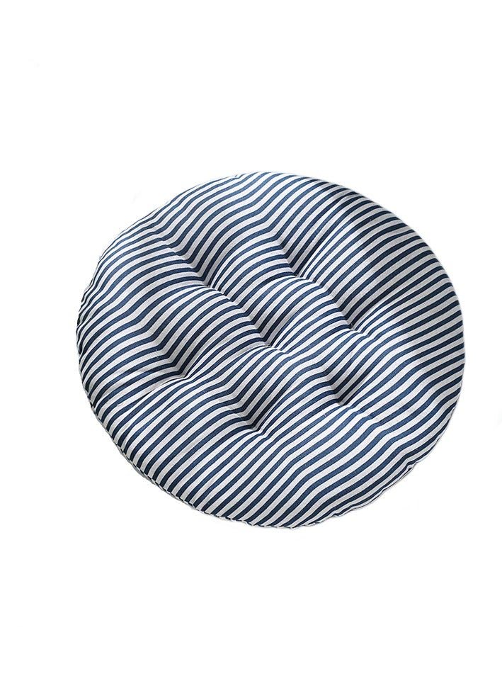 آنا وسادة دائرية من القطن والكتان مريحة للمكتب المنزلي، قابلة للتنفس - Image 1