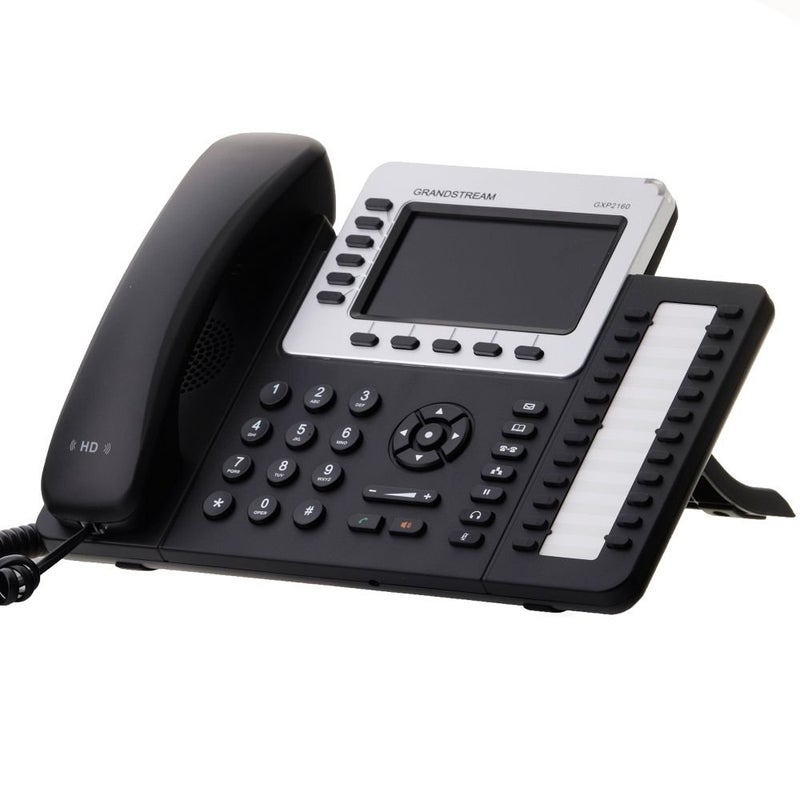 Grandstream GXP2160 IP Phone | 6 Lines, 6 SIP Accounts | 4.3-Inch Color Display | Dual-Port Gigabit Ethernet with Integrated PoE - Image 3