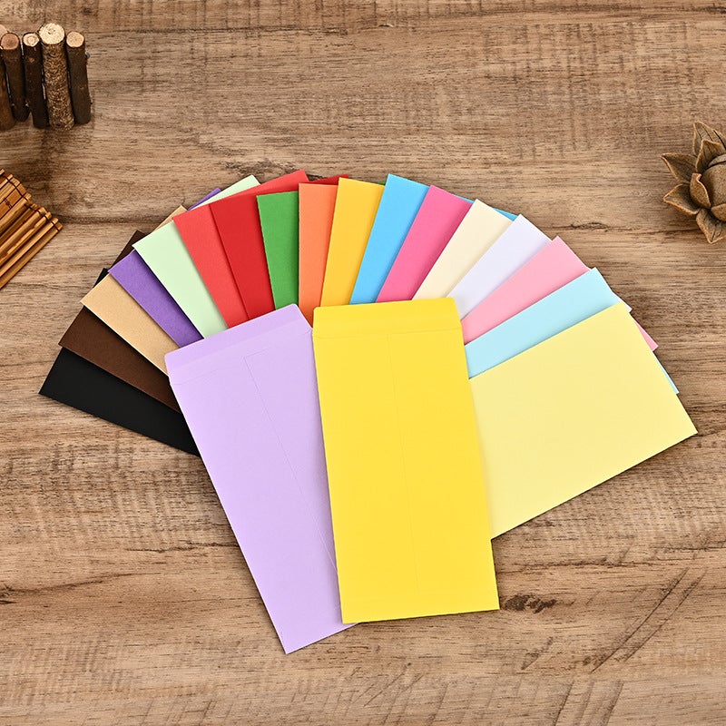 Manufacturer'S Ready-Made Invitations Chinese-Style Envelopes Saliva Glue Exquisite Envelopes Colorful Paper Envelopes Can Be Printed With Logos - Image 2
