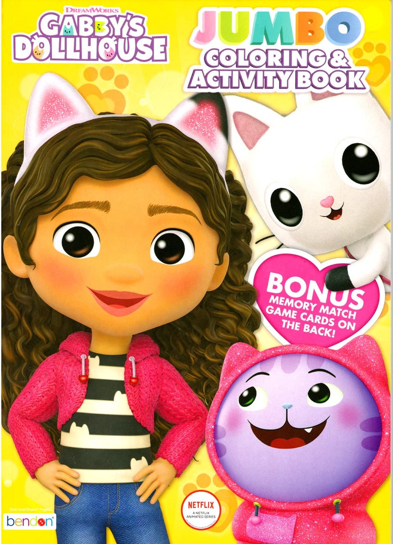 Bendon Gabby's Dollhouse Coloring Acitivty Book Set for Kids, Girls - Bundle with PlayPack, Kids Coloring Book and More - Image 2