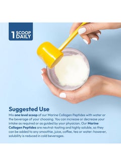 Andrew Lessman ANDREW LESSMAN Marine Collagen Peptides Powder & MSM 120 Servings - Supports Radiant Smooth Soft Skin, Comfortable Joints. Pure. Super Soluble No Fishy Flavor No Additives Non-GMO  - Image 5