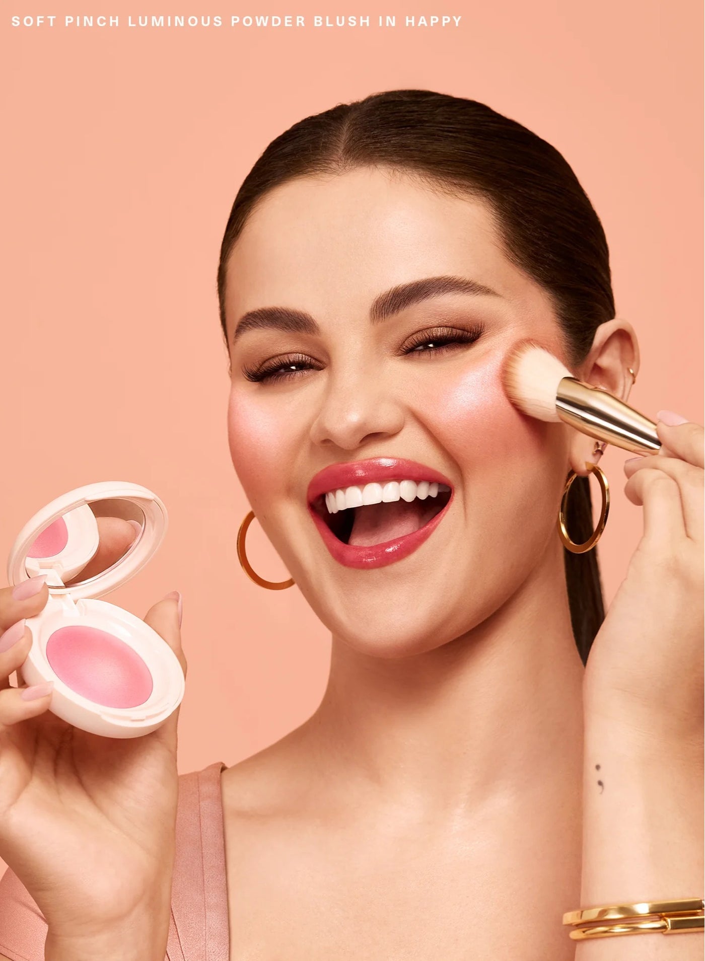 Soft Pinch Luminous Powder Blush ♪happy Happy” Soft Pinch Luminous Powder Blush Rare Beauty – Beaustick