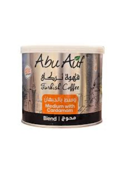 قهوه تركي وسط محوج بالحبهان 200 جرام