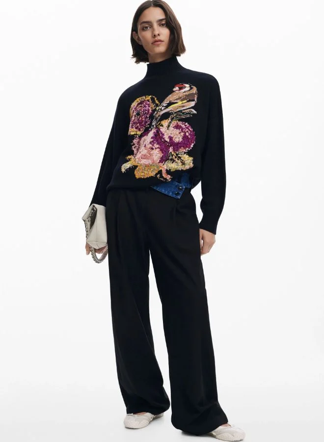 DESIGUAL Sweater designed by Mr. Christian Lacroix