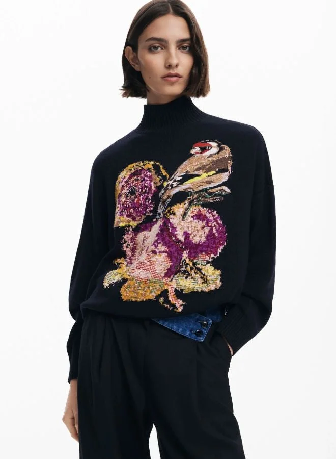Sweater designed by Mr. Christian Lacroix