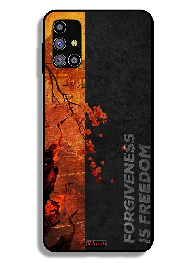 Tolwak Samsung Galaxy M31s Protective Case Cover Forgiveness Is Freedom - Image 2