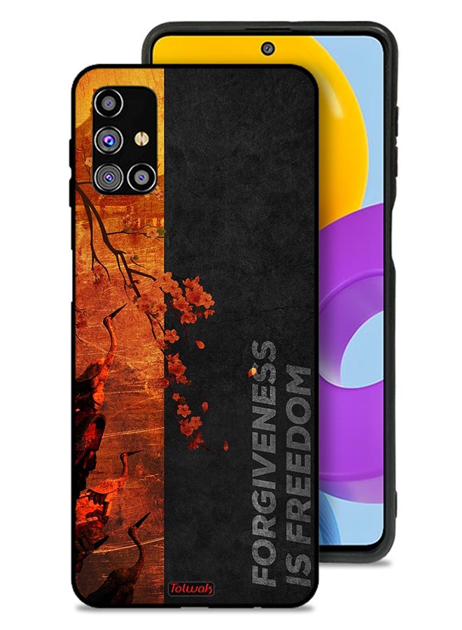 Tolwak Samsung Galaxy M31s Protective Case Cover Forgiveness Is Freedom - Image 1