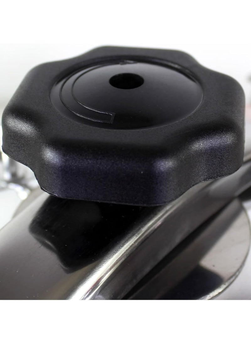 Dac 4 Liter Aluminum Pressure Cooker 20CM Compact Fast Cooking Pot with Safety Lock Lid Heat Resistant Handles and Pressure Indicator Ideal for Quick and Healthy Meals at Home or Outdoors  - Image 2