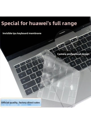 For Huawei Glory Magicbook Pro Laptop D16 Computer Mate13X16 Keyboard Protection Film-Color:Silicone Black-Dimensions:Keyboard Film Carton Packaging - pzsku/Z412CB185438EC96746CFZ/45/_/1742205023/4de38bb1-2348-433b-9976-1594e47627e5