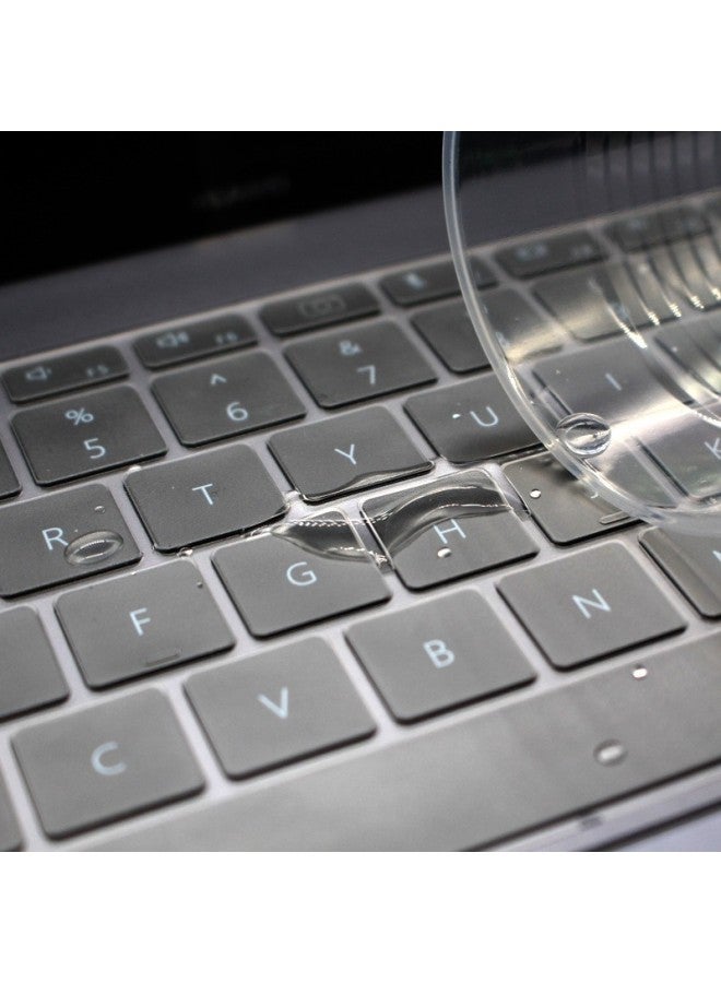 For Huawei Glory Magicbook Pro Laptop D16 Computer Mate13X16 Keyboard Protection Film-Color:Silicone Black-Dimensions:Keyboard Film Carton Packaging
