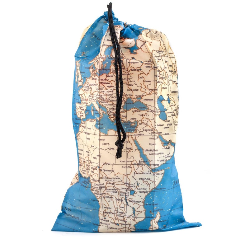 KIKKERLAND Kikkerland Around The World Travel Bags Set of 4