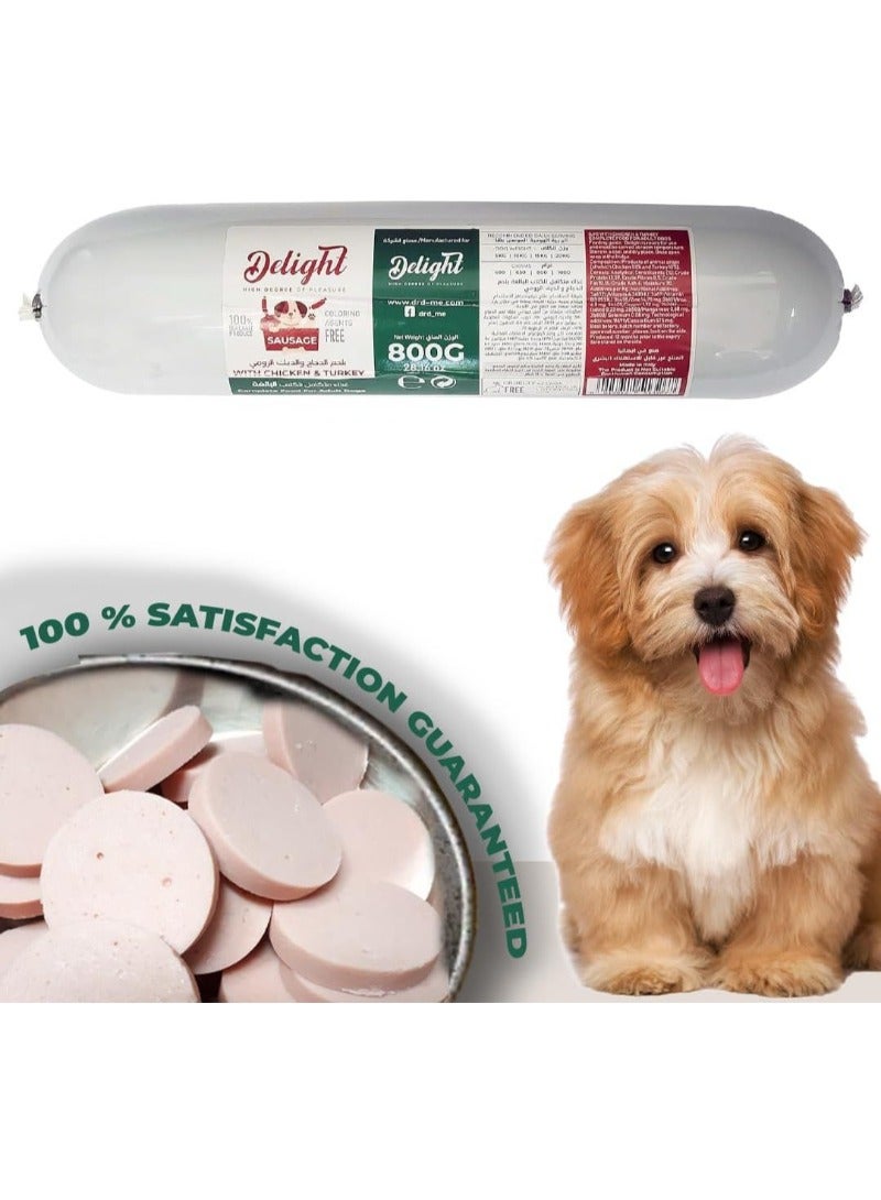 Delight Italian Sausage With Chicken And Turkey 1 x 800grams  - Image 4
