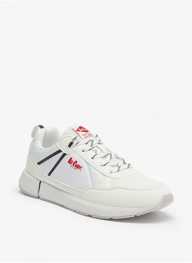 Lee Cooper Men's Panelled Lace-Up Sneakers  - Image 1