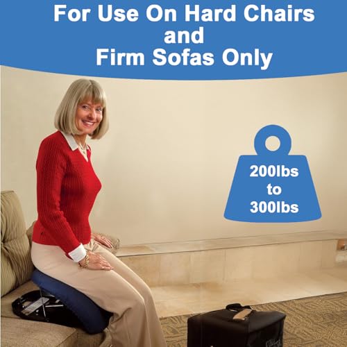 Carex Upeasy Seat Assist Plus, Chair Lift And Sofa Stand Assist, Chair Lift Devices for Seniors, Portable Lifting Seat For Persons 200 lbs to 340 Pounds, Provides 70% Assistance for Daily Living Aids - Image 4