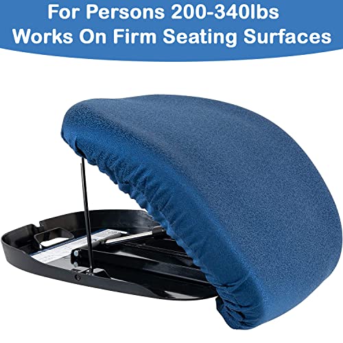 Carex Upeasy Seat Assist Plus, Chair Lift And Sofa Stand Assist, Chair Lift Devices for Seniors, Portable Lifting Seat For Persons 200 lbs to 340 Pounds, Provides 70% Assistance for Daily Living Aids - Image 2
