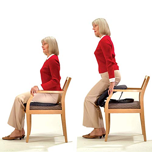 Carex Upeasy Seat Assist Plus, Chair Lift And Sofa Stand Assist, Chair Lift Devices for Seniors, Portable Lifting Seat For Persons 200 lbs to 340 Pounds, Provides 70% Assistance for Daily Living Aids - Image 1