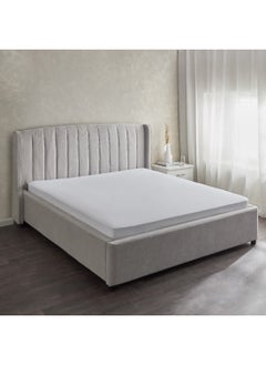 Home Box Bristol Polycotton King Fitted Sheet 200 x 25 x 180 cm  - Image 1