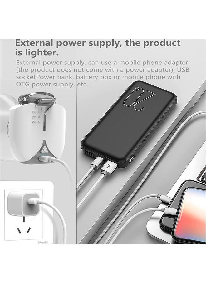 Portable Lightweight Silent Auto Nebulizer Ultrasonic Mesh, Relief From Allergies Asthma With USB and 2 Mask