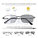 YIMI Progressive Photochromic Multifocus Reading Glasses UV400 Sunglasses Blue Light Blocking Computer Readers for Men Women Black 200 x - Image 4