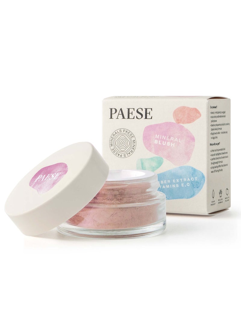 Paese Mineral Blush with Natural Ingredients Long Lasting Effect 302C Mallow  - Image 1
