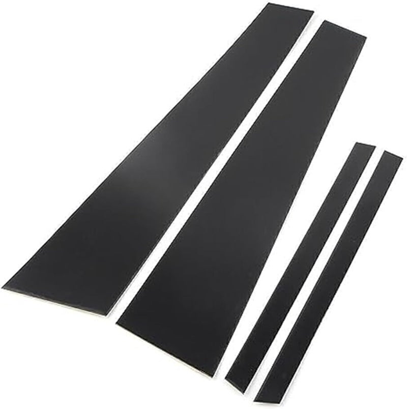 Wivplex Glossy Black Window Trim Cover for VW Jetta A6 - Image 2