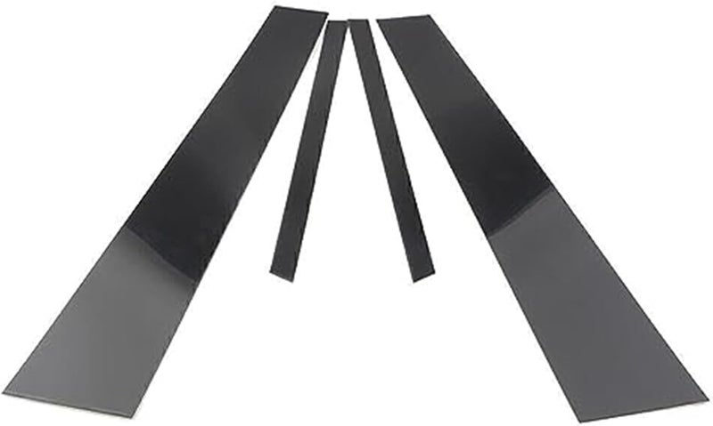 Wivplex Glossy Black Window Trim Cover for VW Jetta A6 - Image 3