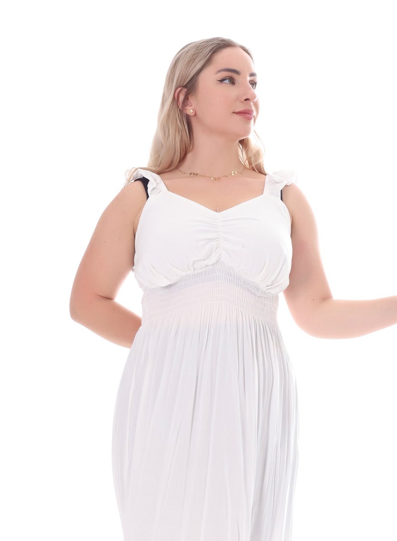 بيبو فستان حريمي طويل سادة - Image 2