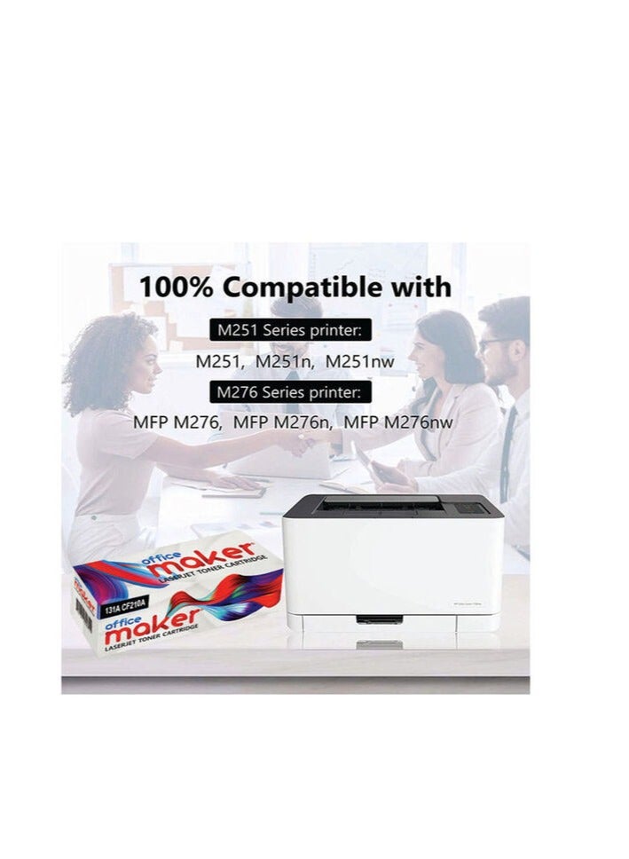 Office Maker Laserjet Toner Cartridge For HP MFP M276nw M251 M276n Printer Magenta - Image 3