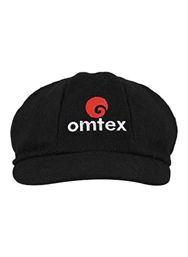 omtex Unisex Wool Cap (Baggy-Caps-BLK-SF_Black_Free Size) - Image 2