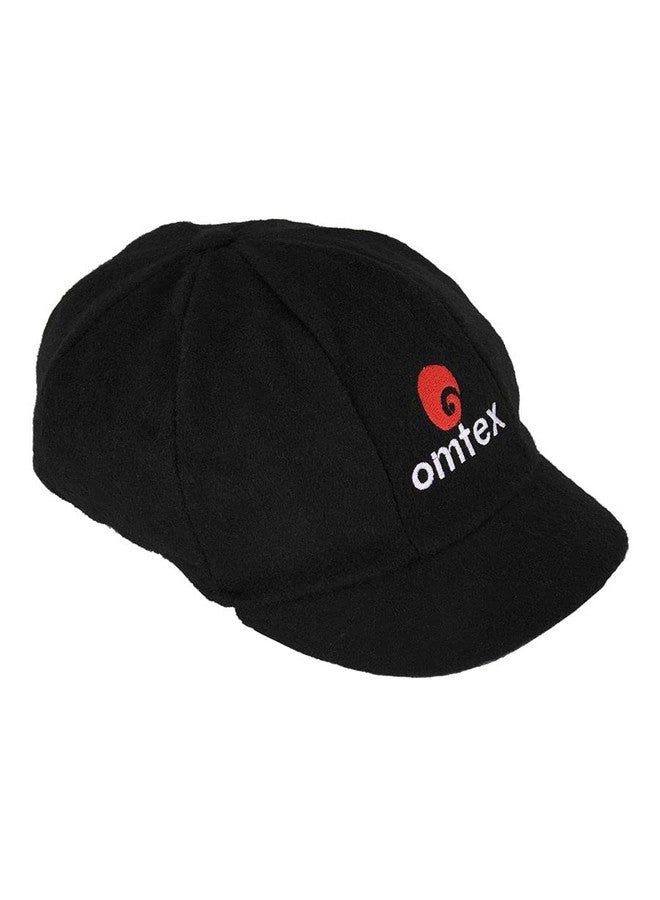 omtex Unisex Wool Cap (Baggy-Caps-BLK-SF_Black_Free Size) - Image 1