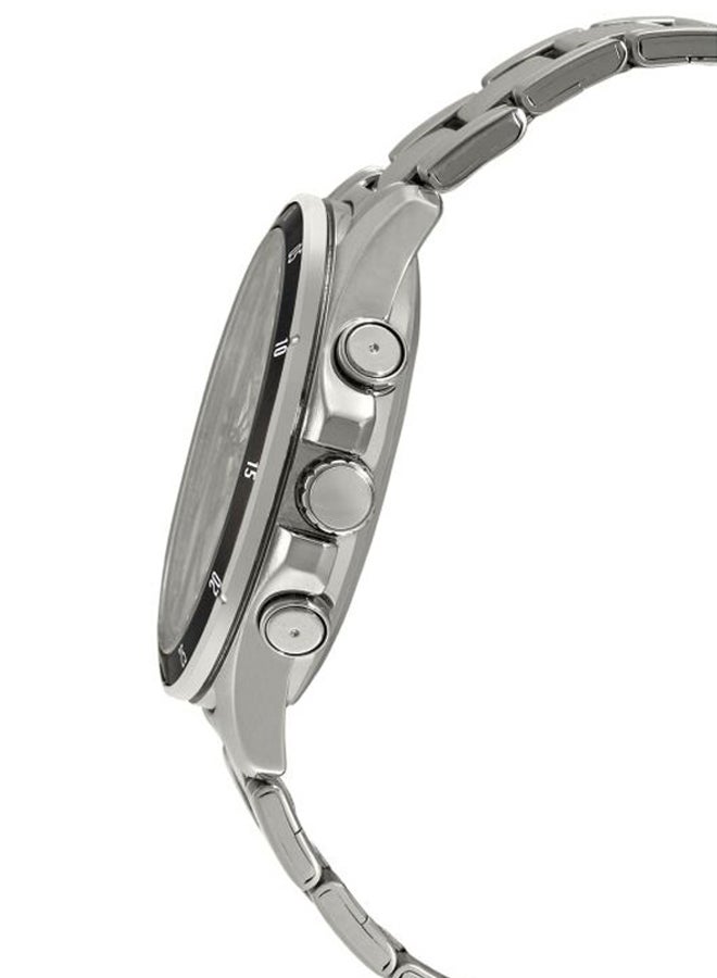 CASIO Men Enticer Water Resistant Analog Watch MTP - 1374D-7A - 47 mm - Silver - Image 3
