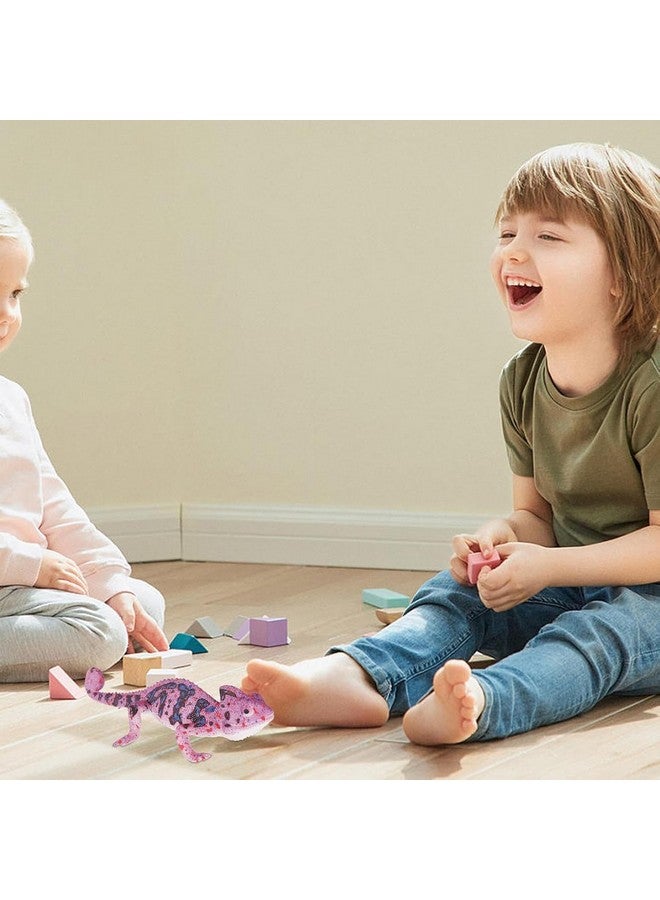 SUPER TOY Reptile Toy for Kids Realistic Gecko Lizard Figurine Rubber Animal Cold Blooded Lifelike Soft Prank Toys Educational Gift Boys Girls Props Toys - Image 5