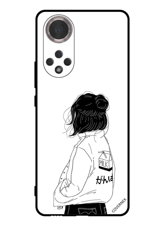 Covernex Protective Case Cover For Honor 50 Girl Thinking Very Deep - Image 1