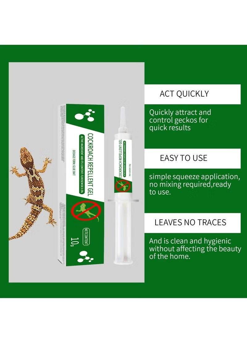 Gecko Repellent Gel - Gecko, Lizard and Cockroach Reptile Killer 10g - Image 3