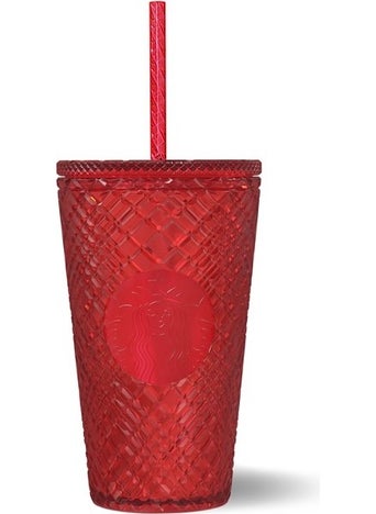 Starbucks ® Red Cold Drink Glass - 473 ml - 11137074 