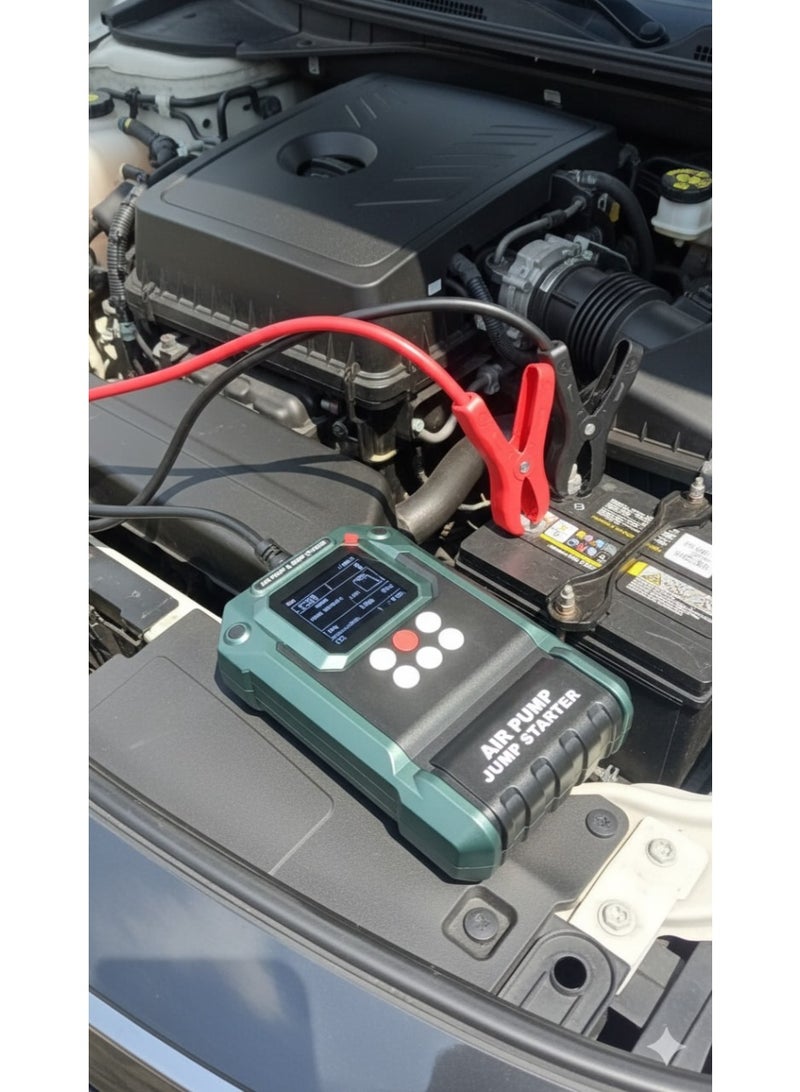 جامب ستارتر + منفاخ للكاوتش مدمج - Image 1