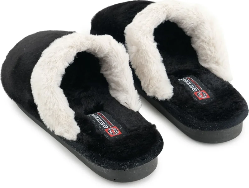 جيزر Women's Winter Comfortable Sole Home Garden Plush Slippers