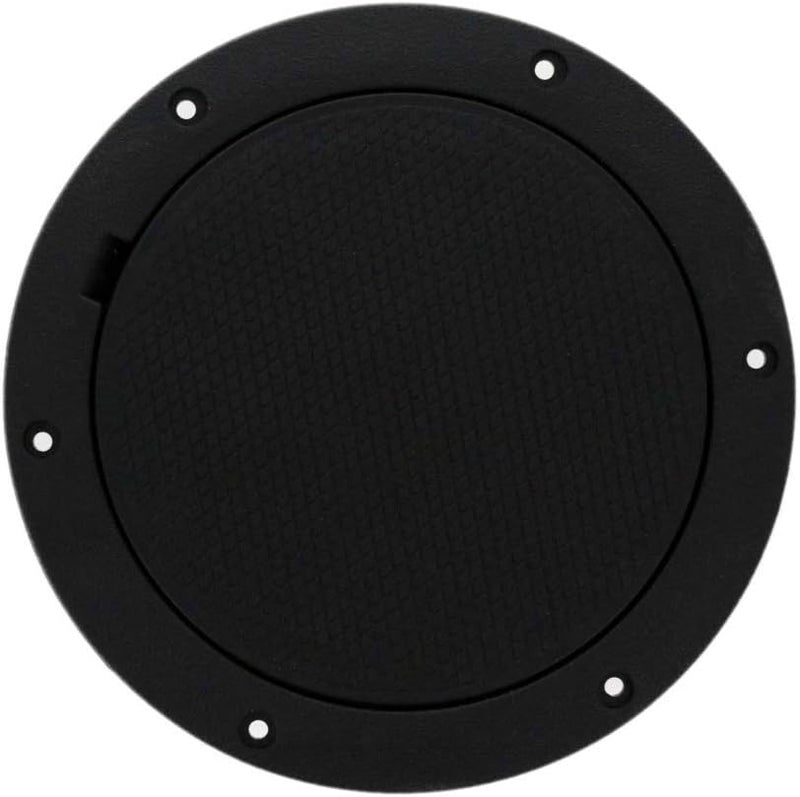 TCH Hardware 4" 6" 8" Black White Grey Round Deck Plate Inspection Hatch - Detachable Water Tight Lid Cover - Image 1