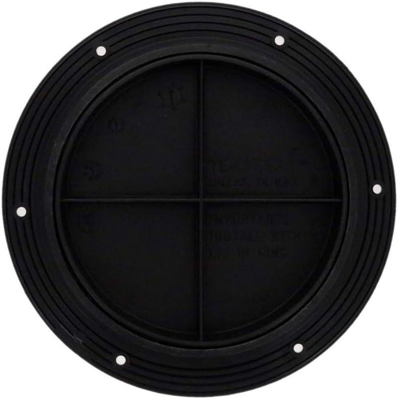 TCH Hardware 4" 6" 8" Black White Grey Round Deck Plate Inspection Hatch - Detachable Water Tight Lid Cover - Image 2