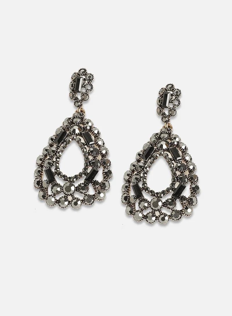 SOHI Enchanting Ember Artificial Drop Earring Jewellery