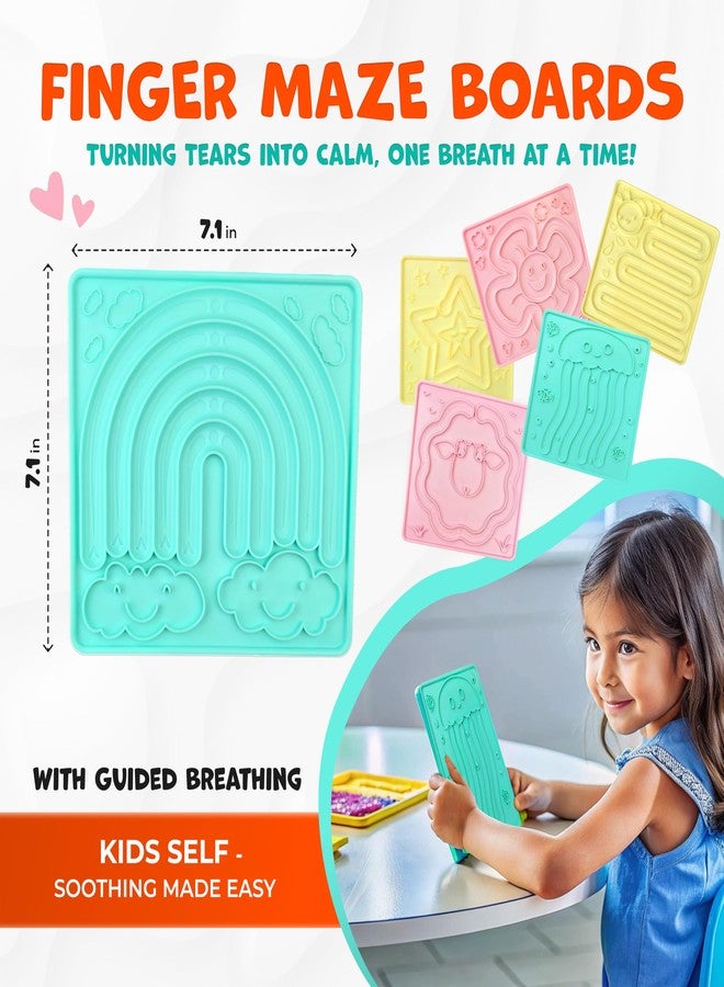 Skywin Maze Set, Breathing Toys, Calm Down Corner Supplies, Sensory Toys for Focused Breathing Practice, Social Emotional Learning & Calming Corner Items Kids - Image 3