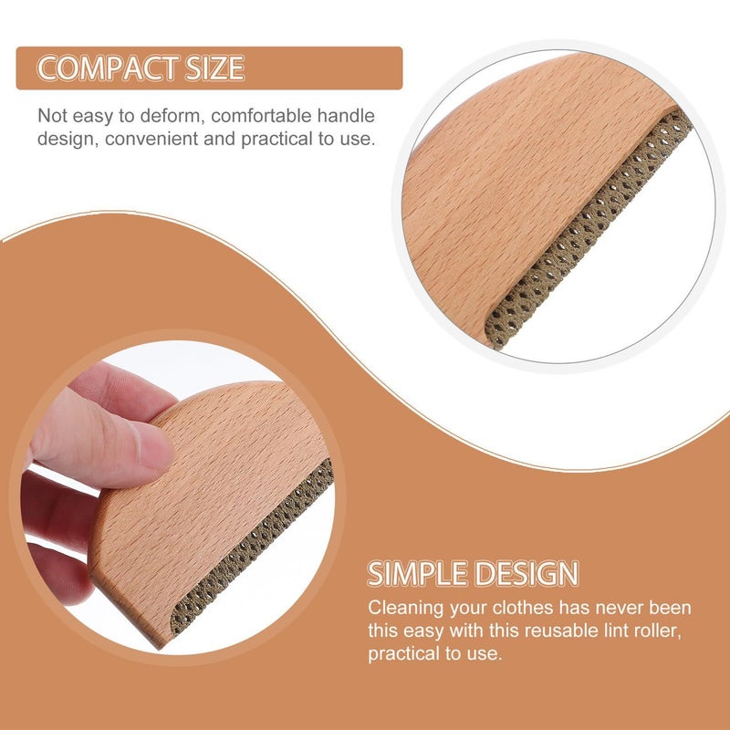 Gold Portable Lint Remover Shaver for Clothes Sweaters Coats Fluff Cleaning Reusable Home Laundry Tool - Image 4