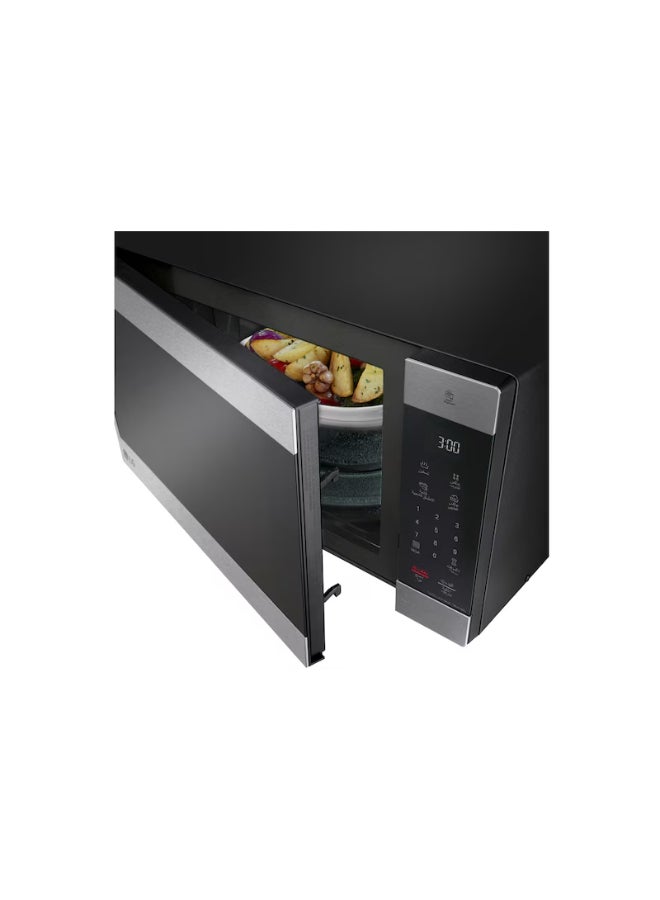 LG 56 Liter LG STS Solo Microwave, EasyClean, Noble Silver, Control Panel Arabic Only 56 L 1200 W MS5696HIS multicolor - Image 5