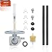 SPNUVR Motorcycle Fuel Petcock Valve Compatible With Honda CRF50F 70F 80F 100F 150F 230F XR50R XR70R XR80R XR100R with Gas Oil Fuel Filter Tubing Fixed spring 16950GCF671 16950GEL701 - Image 2