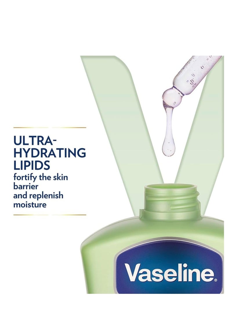 فازلين لوشن فازلين للجسم بخلاصة الصبار، 2 × 400 مل - Image 2