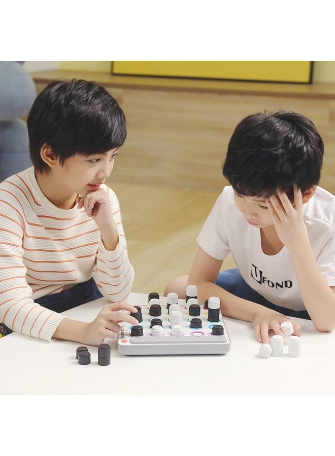 GiiKER Smart Four, 3D AI-Powered 4 in a Row Game, Strategy Board Games with Integrated Referee for 1-2 Players, Travel Games for Ages 6-12 and up, Birthday Gift for Kids Family Game Night - Image 2