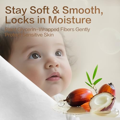 Winner 100% Cotton Dry Wipes, USDA Certified Baby Wipes, 33% Thicker & Ultra Soft, Hypoallergenic & Unscented for Baby Sensitive Skin, Wet/Dry for Diaper Changes, Meals & Cleanup, 240ct, Pack of 3 - Image 4