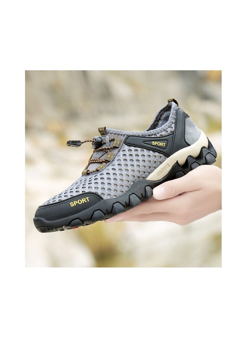 Loquat Men Climbing Shoes Grey 