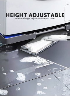 MIXDE Adjustable Appliance Stand with 8 Strong Feet for Washing Machine Stand Pedestal, Fridge Base Stand  - Image 4